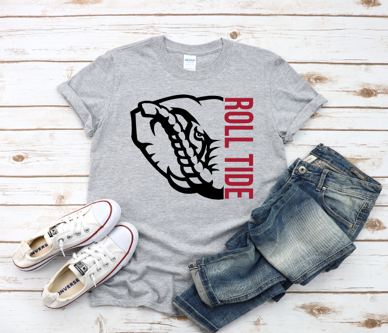 Half Elephant Roll Tide