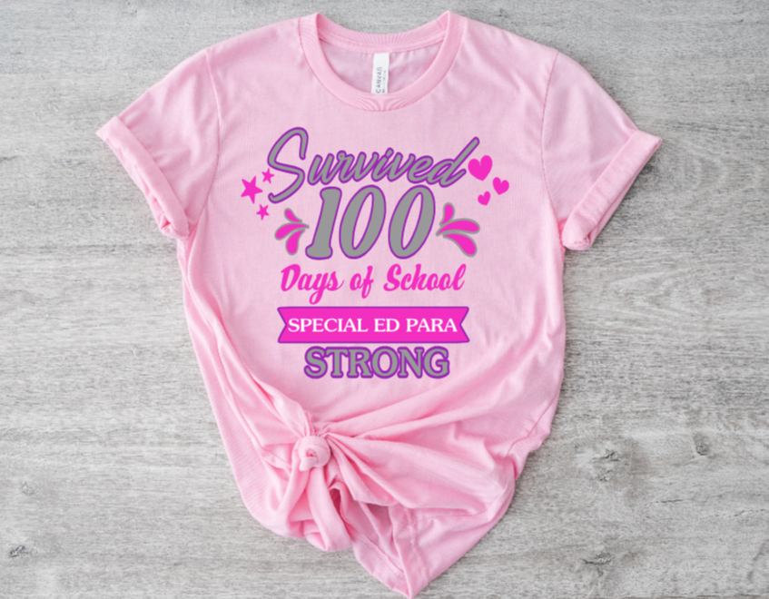 SURVIVED 100 DAYS SPECIAL EDUCATION PARA