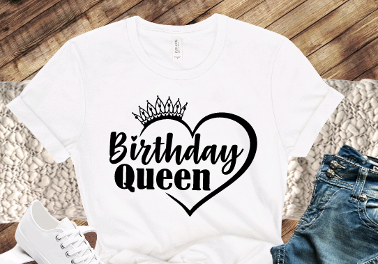 Birthday Queen Heart