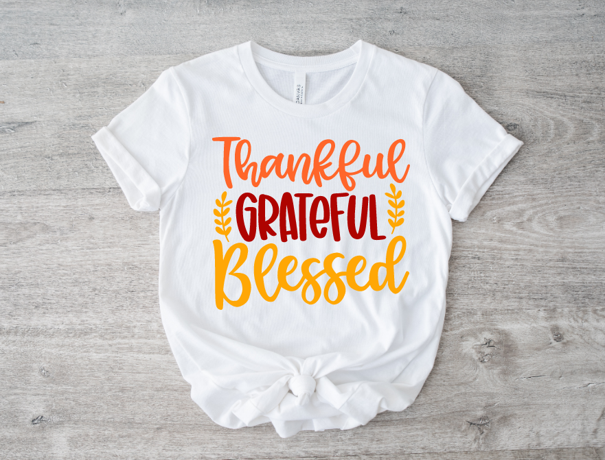 Thankful Grateful Blessed