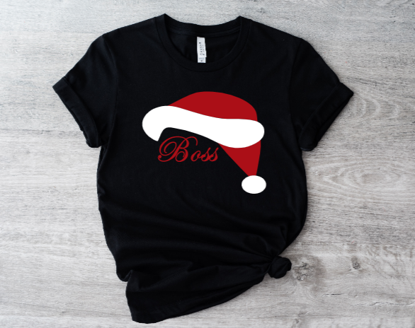 Christmas hat family shirts