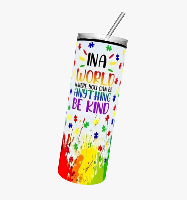 I love someone with Autism Tumbler