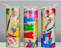 Art Teacher Tumbler