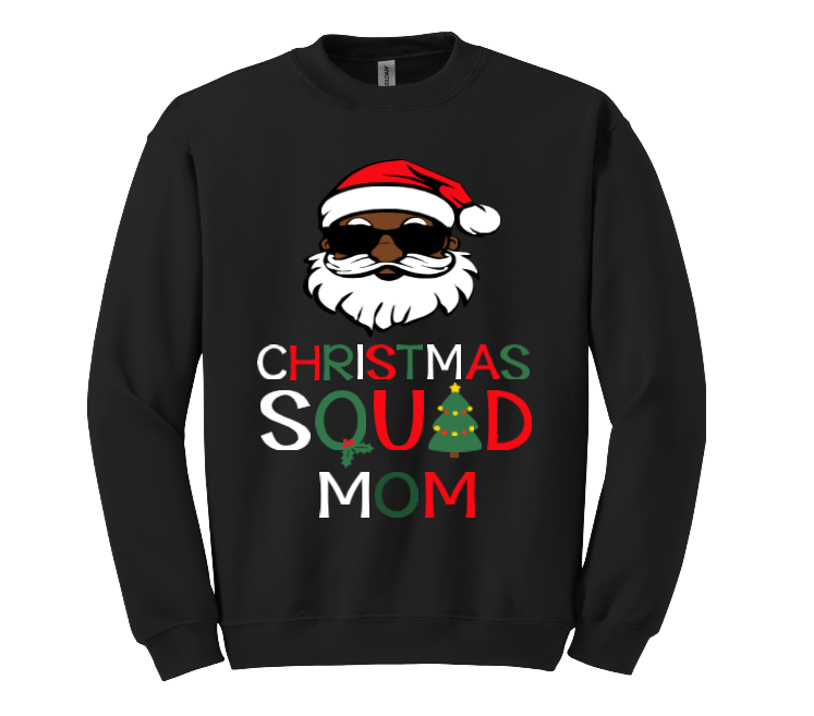 Santa Christmas Squad (long sleeve t shirt)