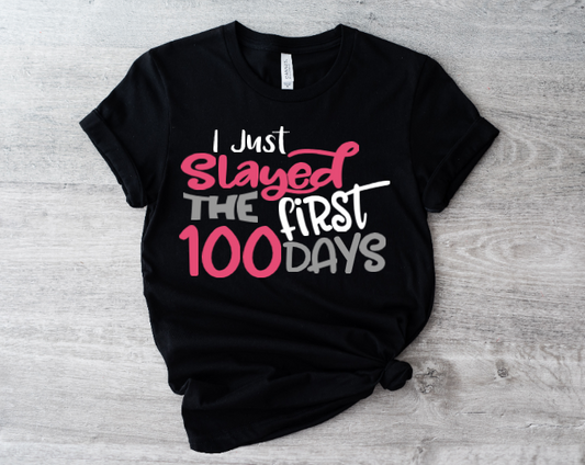 I just slayed the first 100 days