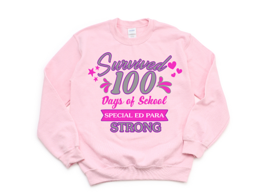 SURVIVED 100 DAYS SPECIAL EDUCATION PARA