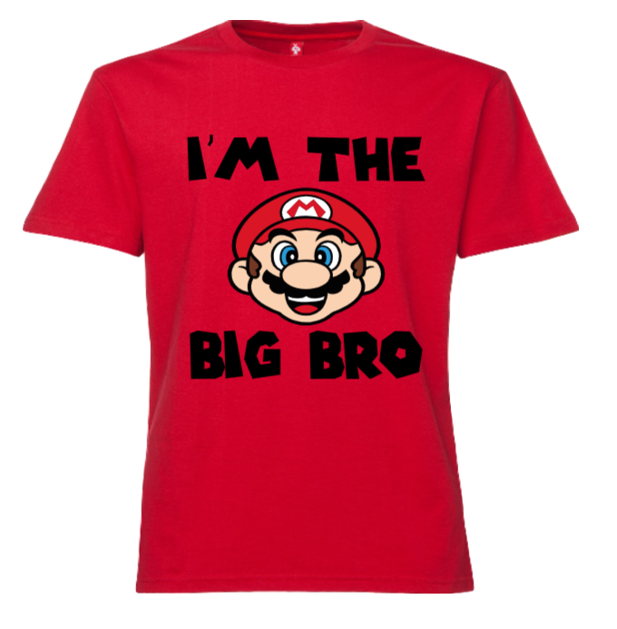 Mario Brothers Family Shirts