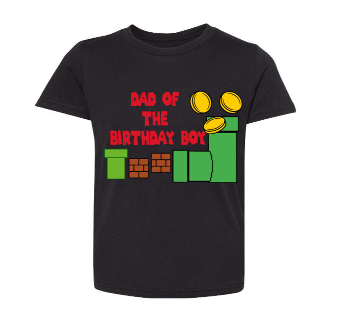 Mario Brothers Family Shirts