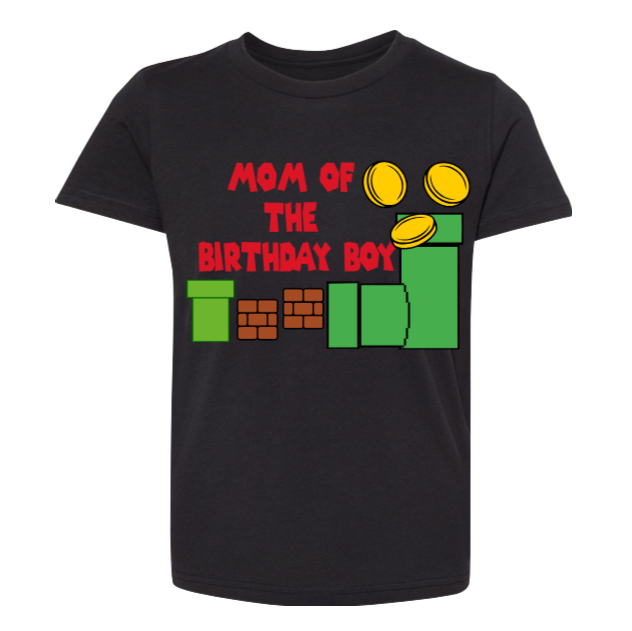 Mario Brothers Family Shirts