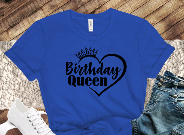 Birthday Queen Heart