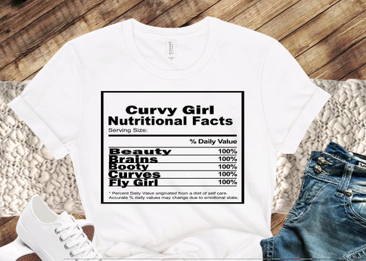 Curvy Girl Nutritional Facts