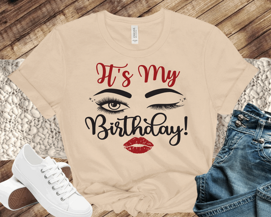 It's my birthday lips